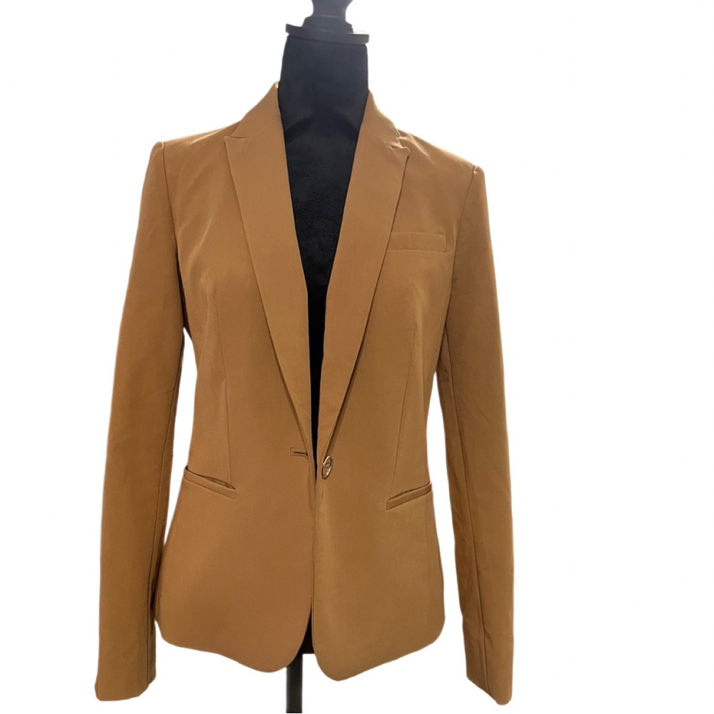 Tommy Hilfiger Women's Camel Blazer